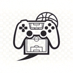 爱游戏平台官方标志，橙色与蓝色构成的抽象运动图形